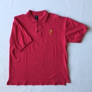 Looney Tunes - VTG Tweety Polo -Magenta - Mens XXL